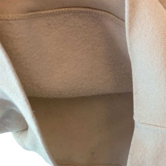 Army Ft. Knox Cream Sweatshirt w/ Navy Embroidery Crewneck Mens Size Medium - Picture 5 of 10